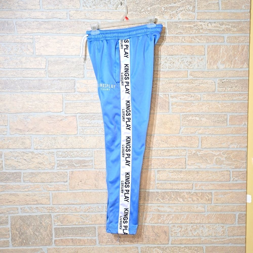 KINGSPLAY TRACK SUIT LIGHT BLUE ZIP - Picture 2 of 12